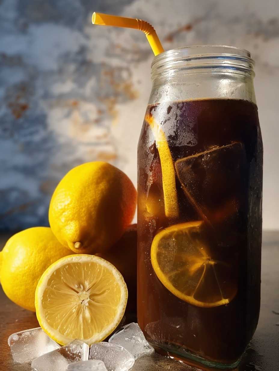Cold brew s citrony